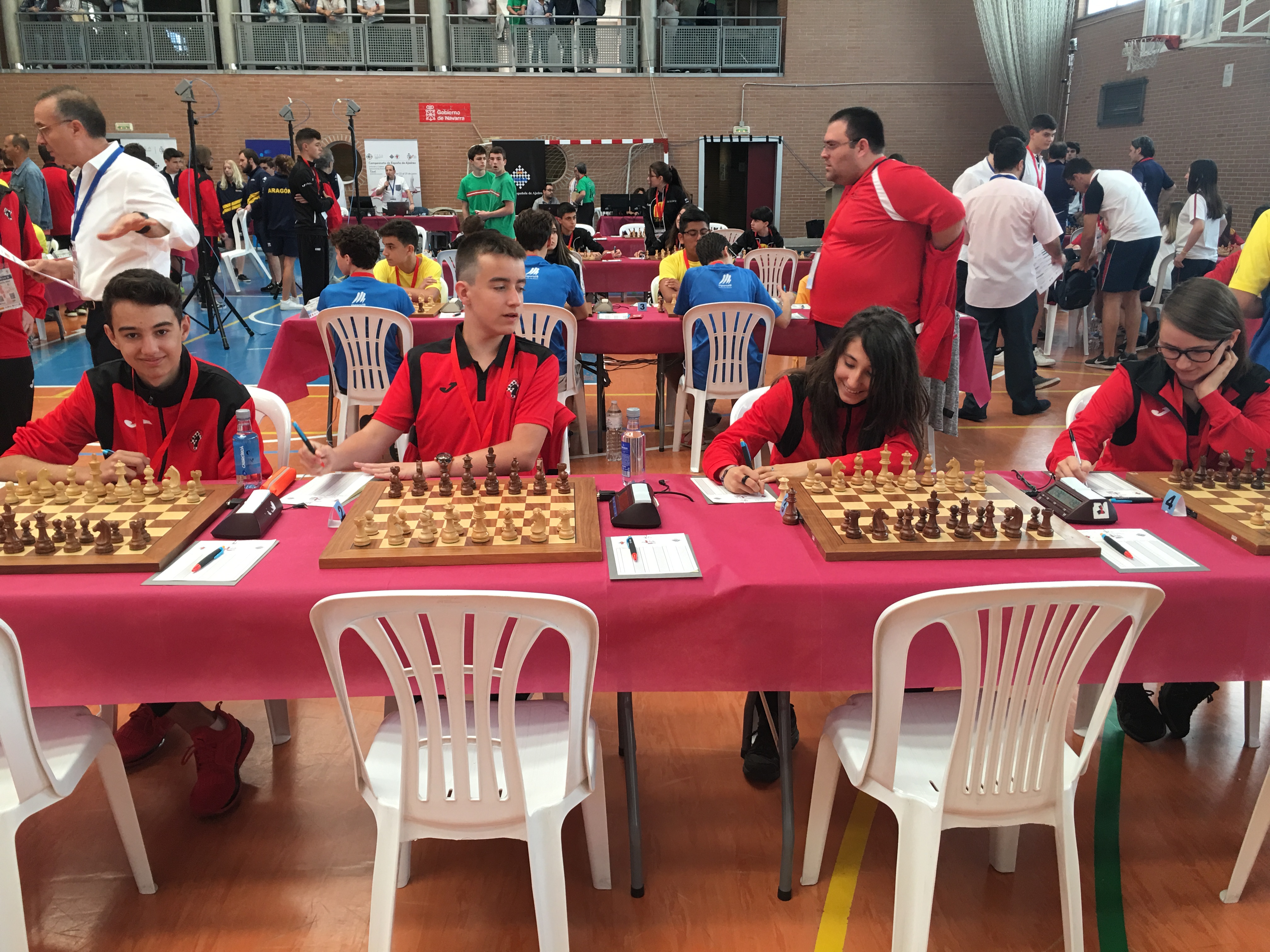 Todo listo comienza CESA ajedrez 2019